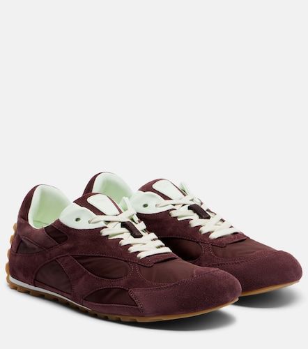 Orbit Flash suede-trimmed sneakers - Bottega Veneta - Modalova