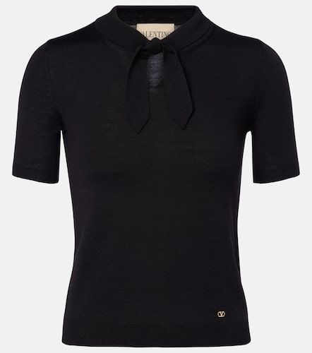 Top VLogo in misto lana - Valentino Garavani - Modalova