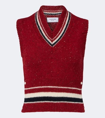 Weste Hector aus Wolle und Mohair - Thom Browne - Modalova
