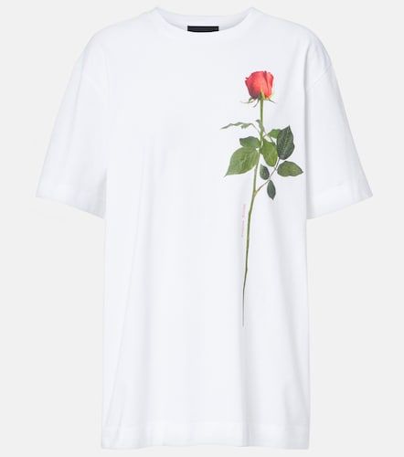 Camiseta de jersey de algodón estampado - Simone Rocha - Modalova