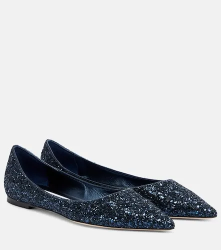Love glitter ballet flats - Jimmy Choo - Modalova