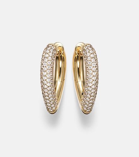 Drop Link Medium 18kt earrings with diamonds - Engelbert - Modalova
