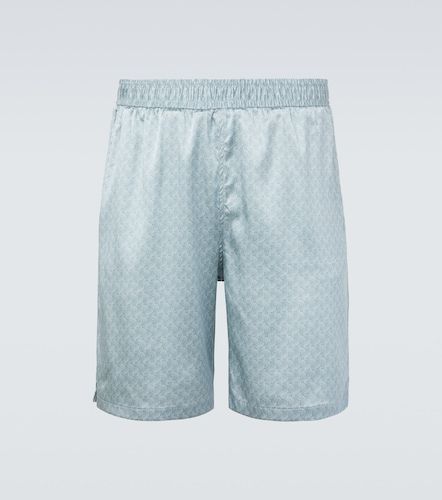 Palma printed silk-blend shorts - Frescobol Carioca - Modalova