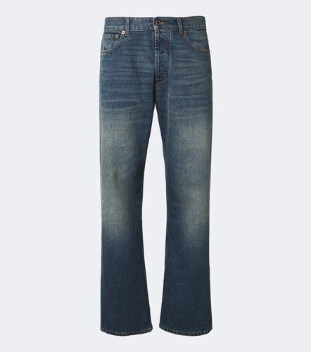Miu Miu Jeans rectos desgastados - Miu Miu - Modalova