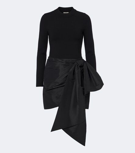 Minikleid aus Taft und Strick - Simkhai - Modalova