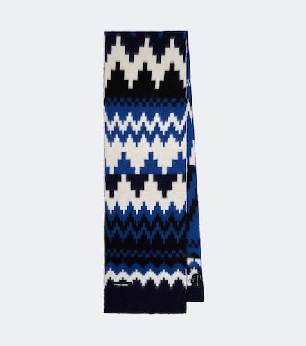Intarsia wool and alpaca scarf - Canada Goose - Modalova