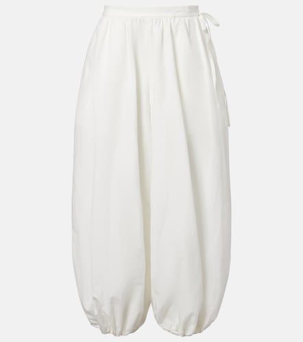 Pantaloni balloon in cotone e seta - Polo Ralph Lauren - Modalova