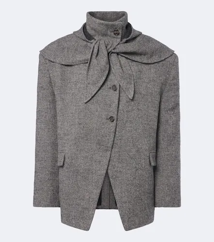 Blazer aus einem Woll- und Kaschmirgemisch - Magda Butrym - Modalova