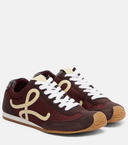 Sneakers Ballet Runner 2.0 mit Veloursleder - Loewe - Modalova