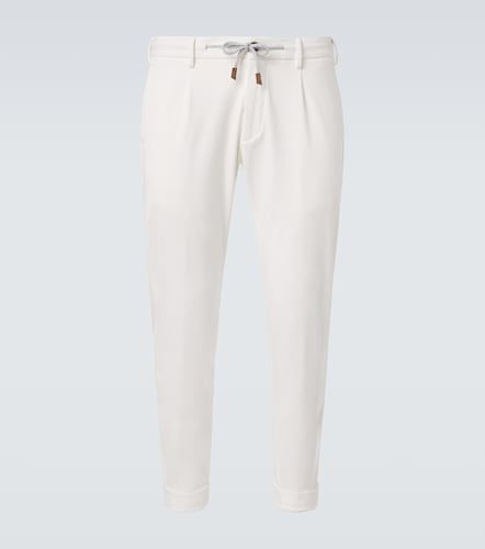 Eleventy Cotton-blend slim pants - Eleventy - Modalova