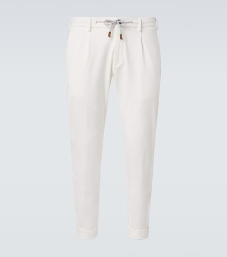 Pantalones slim en mezcla de algodón - Eleventy - Modalova