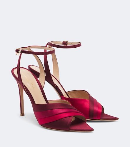Gianvito Rossi Sandalias de satén - Gianvito Rossi - Modalova