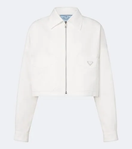 Prada Cropped denim jacket - Prada - Modalova