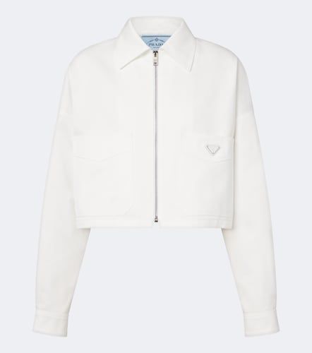 Prada Cropped denim jacket - Prada - Modalova