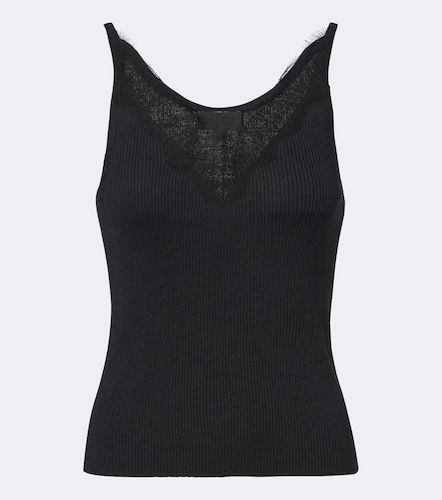 Tank top acanalado Aronia de seda - Nili Lotan - Modalova