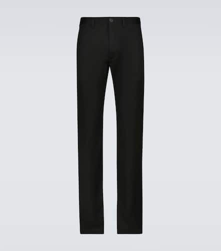 Cotton-blend gabardine chinos - Saint Laurent - Modalova