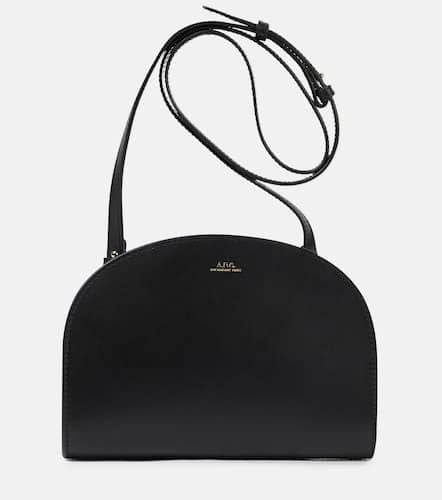 Demi-Lune leather shoulder bag - A.P.C. - Modalova