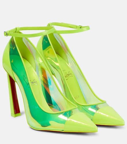 Leather and PVC pumps - Christian Louboutin - Modalova