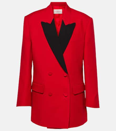 Double-breasted crÃªpe blazer - Valentino - Modalova