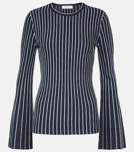 Lorcan striped wool and silk top - Gabriela Hearst - Modalova