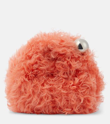 Jil Sander Sphere shearling clutch - Jil Sander - Modalova