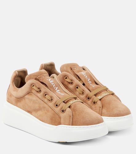 Max Mara Sneakers aus Veloursleder - Max Mara - Modalova