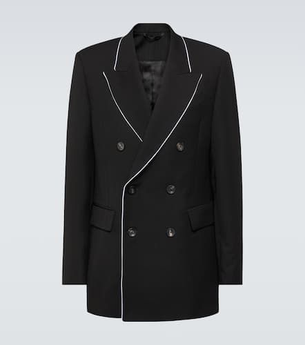 Rise double-breasted wool blazer - Wales Bonner - Modalova