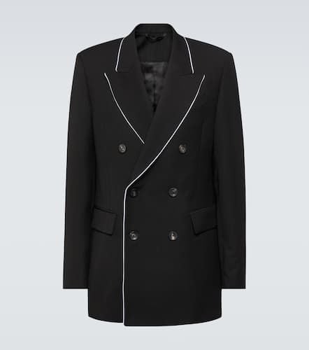 Rise double-breasted wool blazer - Wales Bonner - Modalova