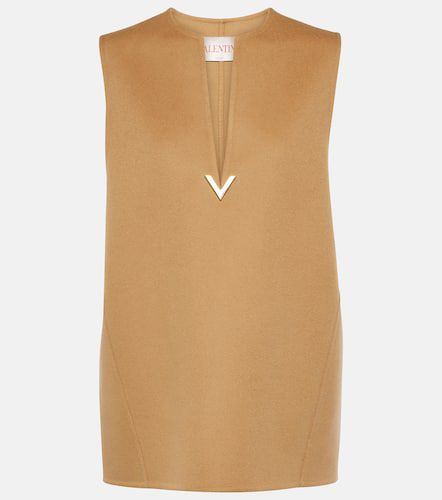 Valentino Top in lana e cashmere - Valentino - Modalova