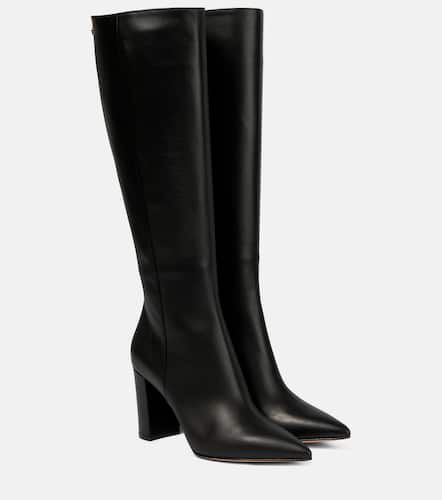 Botas altas Lyell de piel - Gianvito Rossi - Modalova