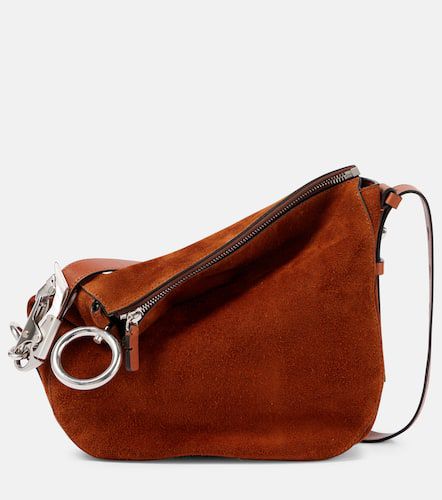 Borsa a spalla Knight Small in suede - Burberry - Modalova