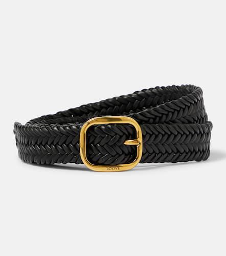 Loewe Woven leather belt - Loewe - Modalova