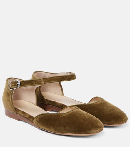 Le Monde BÃ©ryl Velvet flats - Le Monde Beryl - Modalova