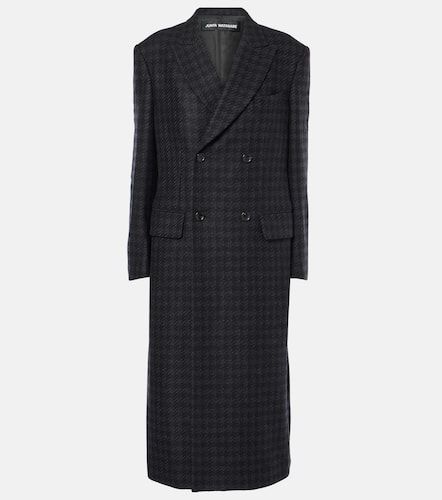 Wool and cashmere tweed coat - Junya Watanabe - Modalova