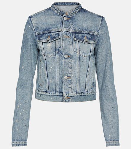 MM6 Maison Margiela Jeansjacke - MM6 Maison Margiela - Modalova