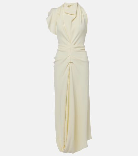 Abito midi in crêpe di raso - Victoria Beckham - Modalova