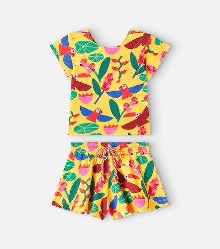Fábula T-shirt e shorts in jersey di cotone - Fabula - Modalova