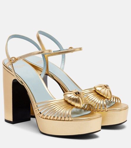 Royal 115 leather platform sandals - Valentino Garavani - Modalova