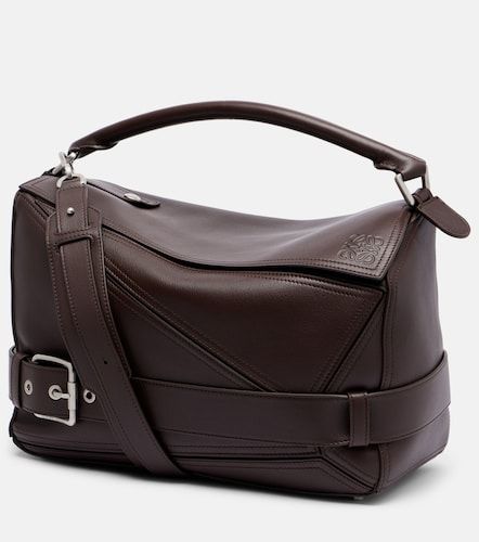 Puzzle Biker Large leather top-handle bag - Loewe - Modalova