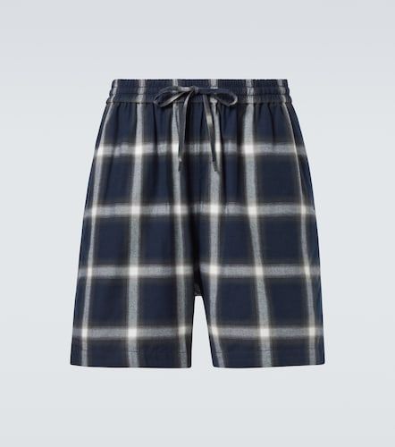 Shorts de algodón a cuadros - Acne Studios - Modalova