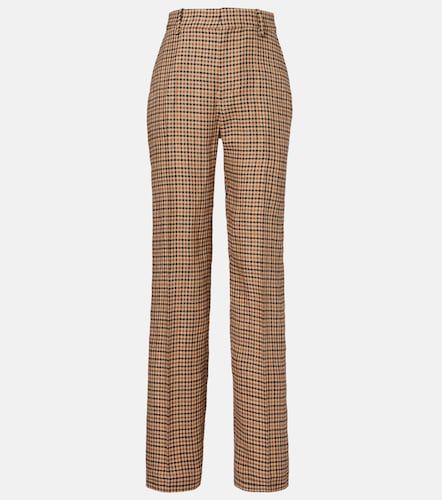 Pantaloni regular in lino a quadri - Polo Ralph Lauren - Modalova