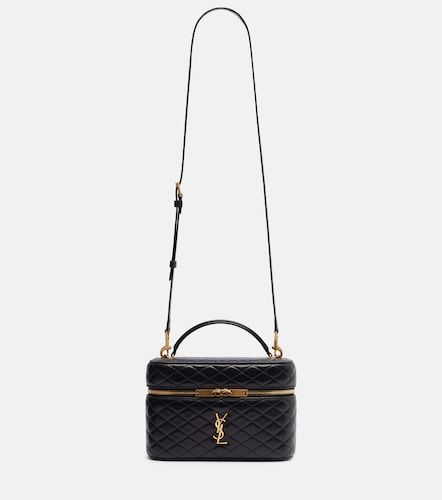 Gaby Large leather vanity bag - Saint Laurent - Modalova