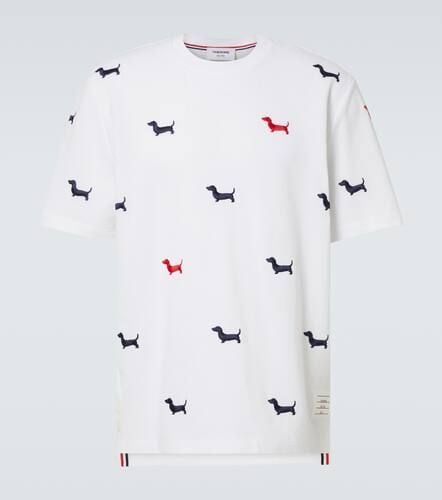 Hector cotton piquÃ© T-shirt - Thom Browne - Modalova