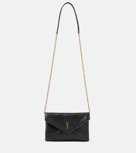 Cassandre Small leather wallet on chain - Saint Laurent - Modalova