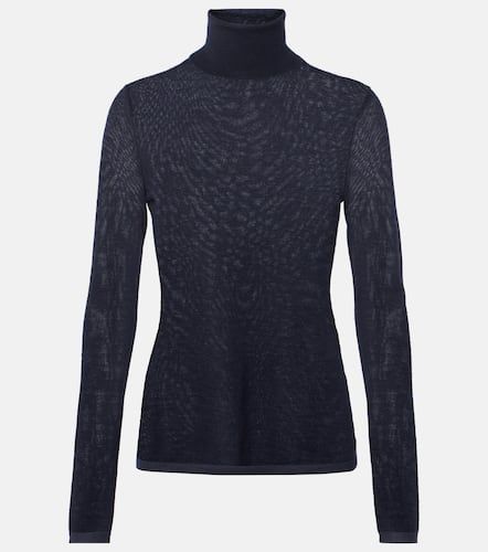 Costa cashmere and silk turtleneck top - Gabriela Hearst - Modalova