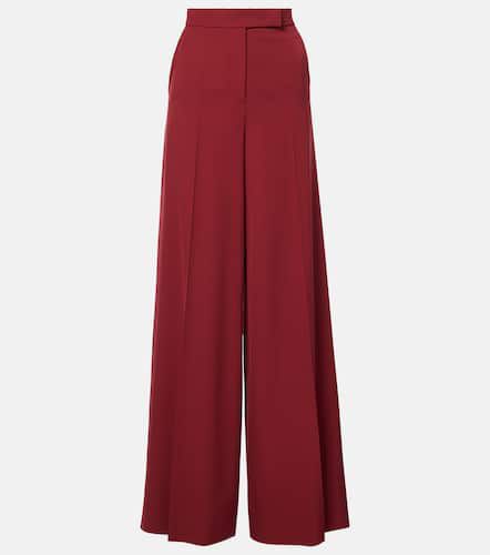 Ninfa virgin wool gabardine palazzo pants - Max Mara - Modalova