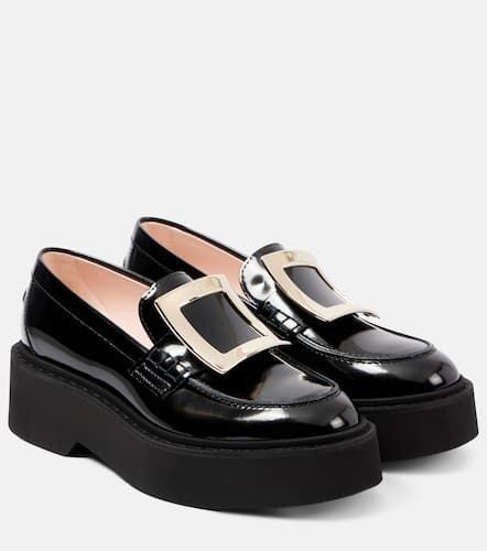 Viv' Rangers patent leather platform loafers - Roger Vivier - Modalova