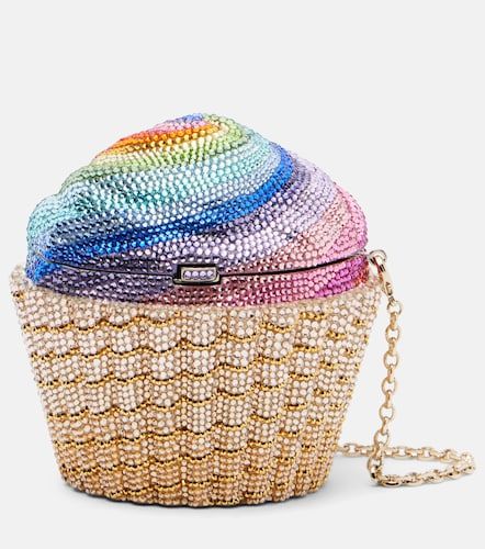 Clutch Rainbow Cupcake con cristalli - Judith Leiber Couture - Modalova