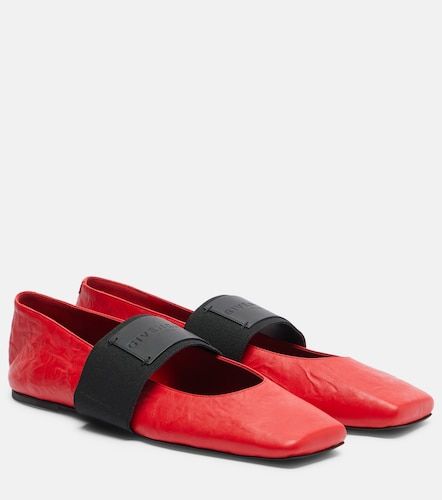 Bailarinas Sliced Square de piel - Givenchy - Modalova