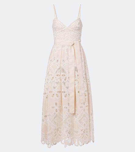 Elie Saab Abito midi con ricamo - Elie Saab - Modalova